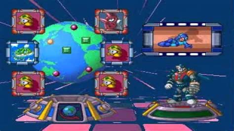 Megaman 8 Stage Select Unused Extended Youtube