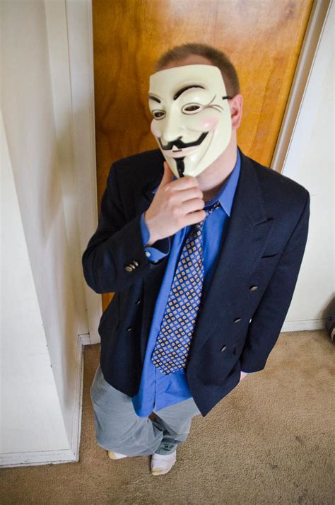 My Cosplay As Anonymous By Havoc The Tenrec On Deviantart