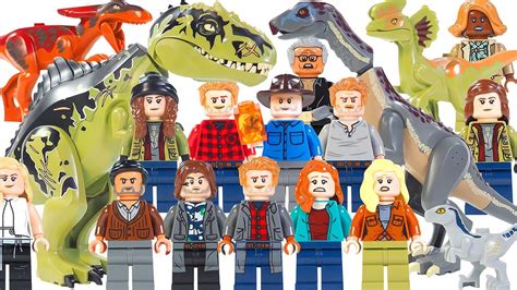 All Lego Jurassic World Dominion Minifigures All Lego Jurassic World