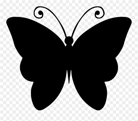 Download Download Png - Black And White Butterfly Drawing Clipart