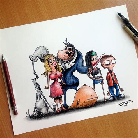 American Dad Creepy Drawing By Atomiccircus On Deviantart