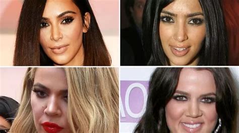 Proof All The Kardashians Have All Had Nose Jobs See Reality Show Stars Dramatic