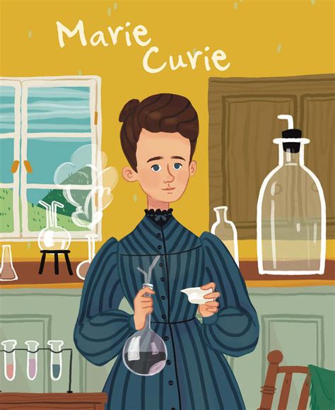 Marie Curie Cartoon Curie Clipart Clipground Her Efforts With Her