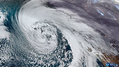 Satellites Watch Atmospheric River Continue To Drench California Flipboard
