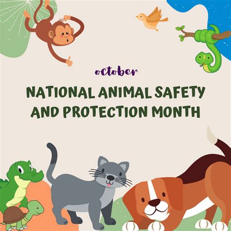 National Animal Safety And Protection Month In October Reminds Us Of