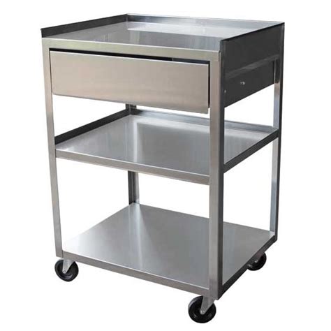 A thing in a car that you will need if the car crashes, to protect the driver and passengers. Ideal Stainless Steel Utility Cart with Drawer