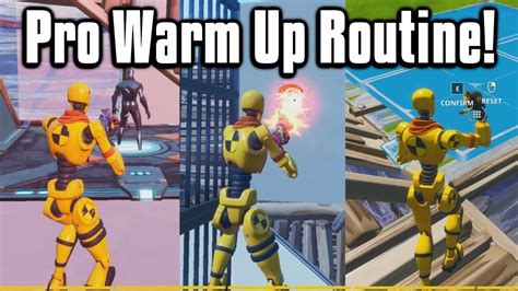 The Best Warm Up For Pc Console Aim Edit Courses In Fortnite