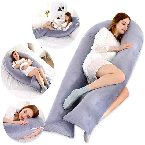 Us Pregnancy Pillow2 Sideds U Shaped Maternity Body Pillow With