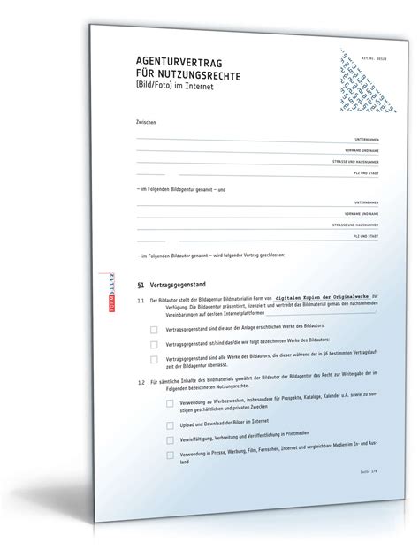 Nun wurde das grundstück verkauft und der neue eigentümer forderte mit schreiben vom frage 1: Agenturvertrag Nutzungsrechte Bild im Internet | Muster zum Download
