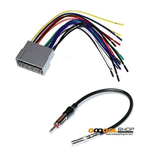 The harness is snaked from the rear of the jeep, through the driver's side panels and into the engine bay. jeep 2003 - 2006 wrangler car stereo wire harness radio antenna - Walmart.com - Walmart.com