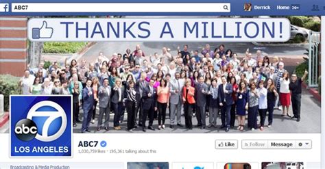 Kabc Tv In La First Station To Reach Over 1 Million Facebook Fans