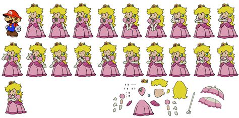 Princess Peach Paper Mario Super Mario Bros Png 1560x