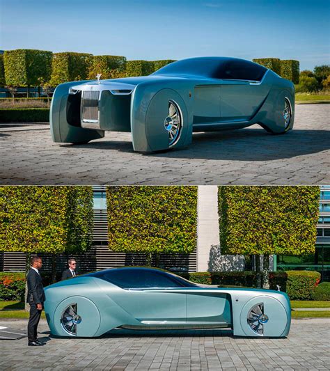 Back To The Future Rolls Royce 103ex The Futuristic All Electric Car