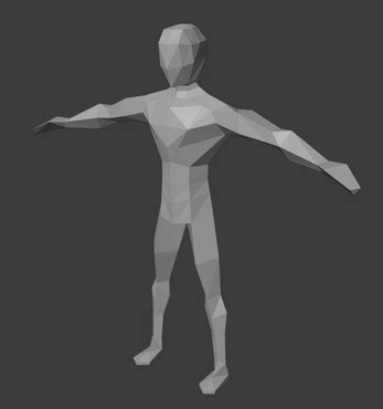 Low Poly Character Model Rigged By Yeetgench