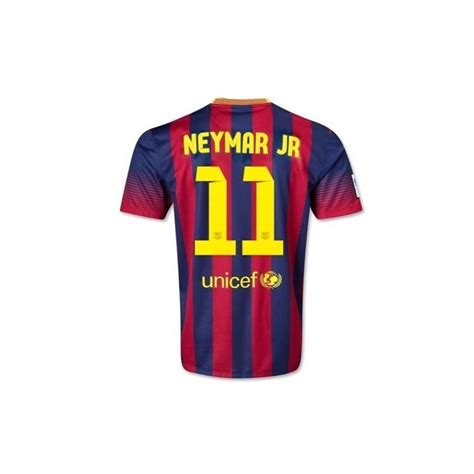 Fc Barcelona Home Football Jersey 201314 Neymar Jr 11