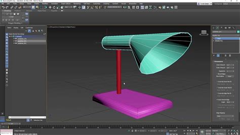 3ds Max Getting Started Lesson 13 Polygon Modeling Part 2 Youtube
