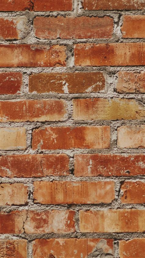 Download Wallpaper 938x1668 Wall Bricks Texture Surface Brick