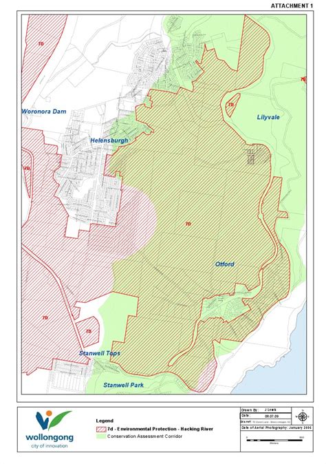 Land Zoning Map Wollongong Staeti