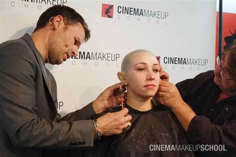 Cinema Makeup School A Look At The Elegantly Simple Face Prosthetic