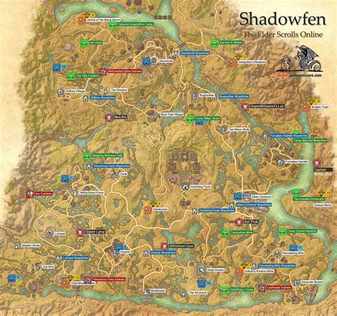 Shadowfen Ebonheart Pact The Elder Scrolls Online Guide