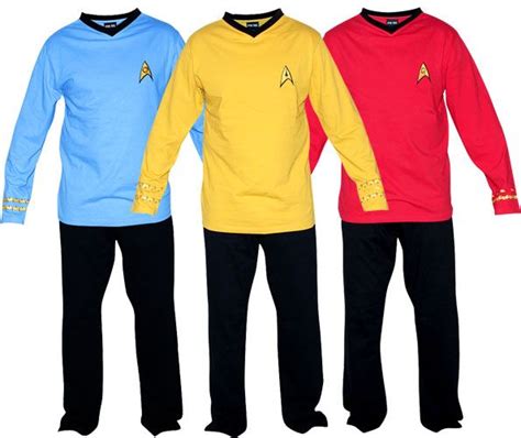 Sleep In Style With New Star Trek Pajamas New Star Trek New Star