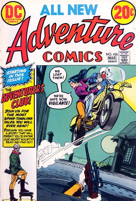 Days Of Adventure Adventure Comics 426 March 1973