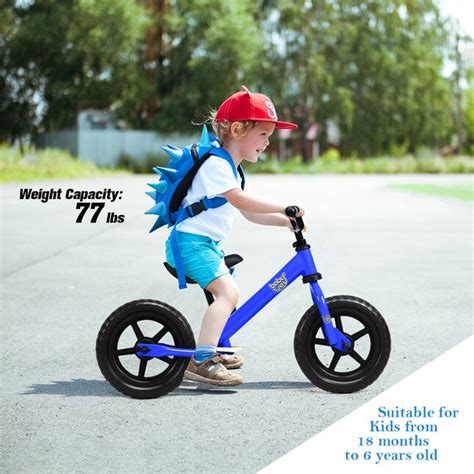 Goplus 12 In Unisex Balance Bike At