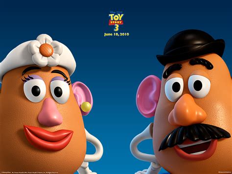 Mr And Mrs Potato Head From Toy Story トイストーリー ミスターポテトヘッド スマホ