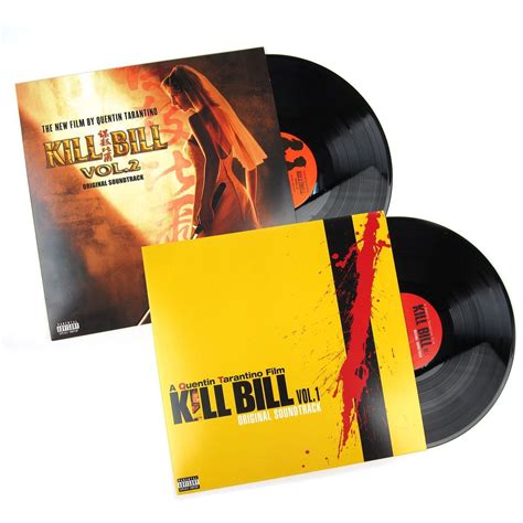 Kill Bill Kill Bill Soundtrack Vol12 Vinyl Lp Pack Kill Bill Kill