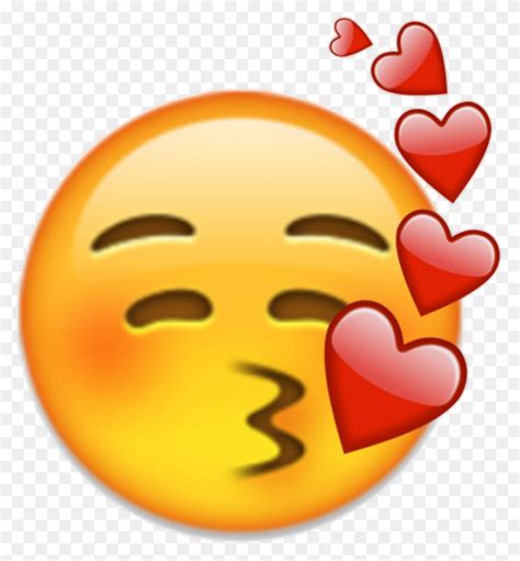 9 Kiss Emoji View Download Blow Kiss Emoji Icon Png Clip Art Images