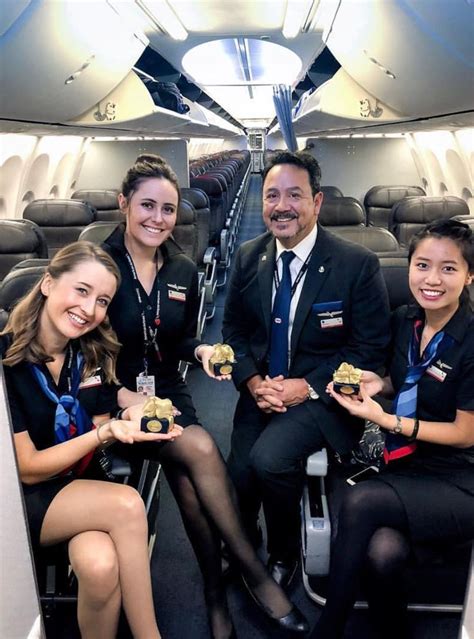 Usa American Airlines Cabin Crew アメリカン航空 客室乗務員 アメリカ