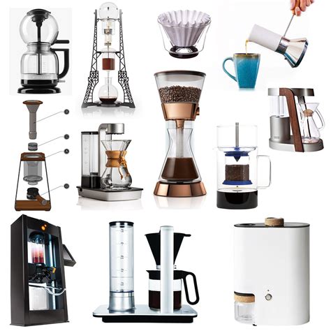 Twelve of the latest in coffee brewing and preparation devices bring barista quality preparation 