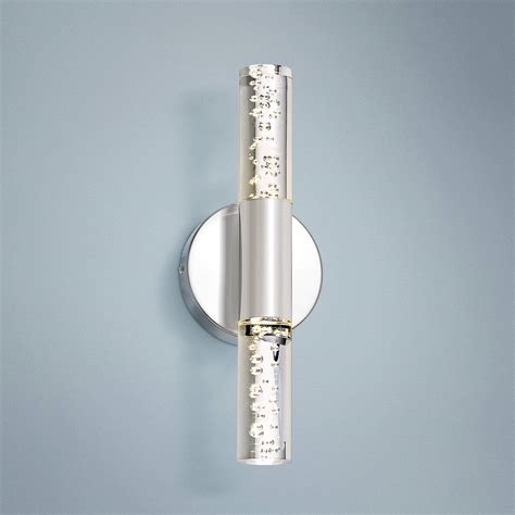 Buy Natalya Modern Wall Light Sconce Chrome Silver Hardwired 4 34