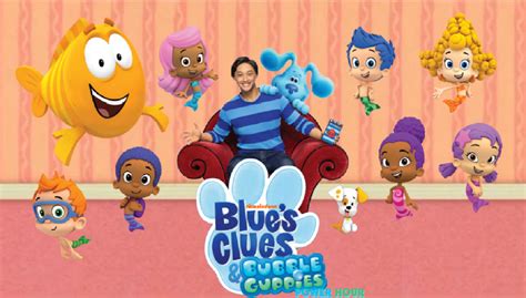 Nick Jr Crossover Bubble Guppies And Blues Clues Blues Clues Nick The