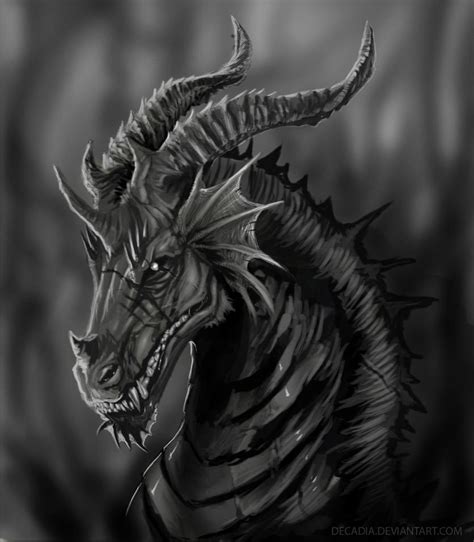 Dark Dragon By Decadia On Deviantart