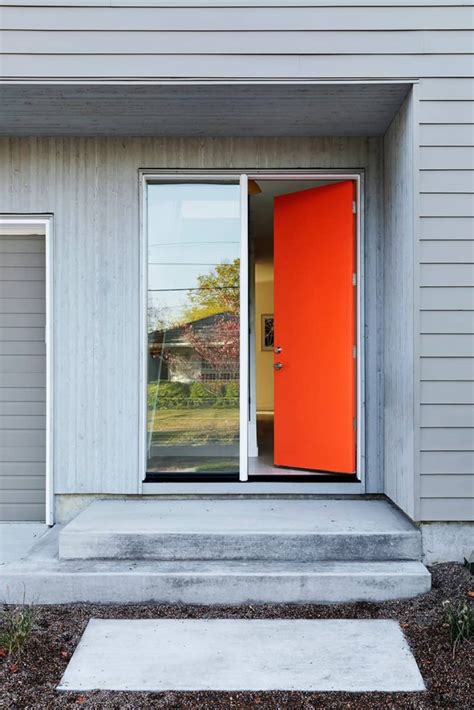 15 Orange Front Door Ideas For A Bright And Striking Entrance With