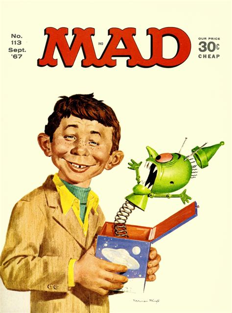 Hairy Green Eyeball 3 25 Mad Covers By Norman Mingo
