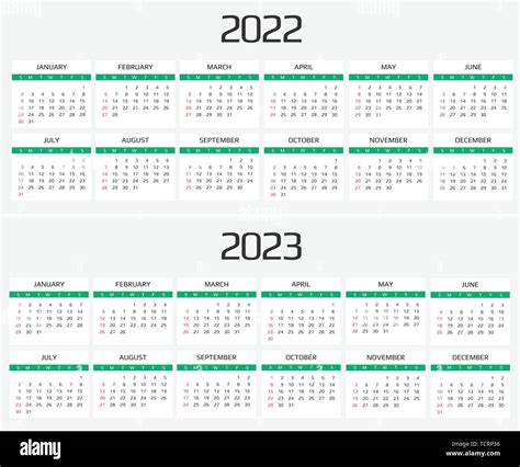 Calendrier 2023 A 2022 Calendrier Annuel 2022