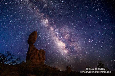 Milky Way Over The Utah Desert Bruce G Mckee Photos