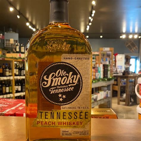 Ole Smoky Tennessee Peach Whiskey 750ml Obriens Liquor And Wine