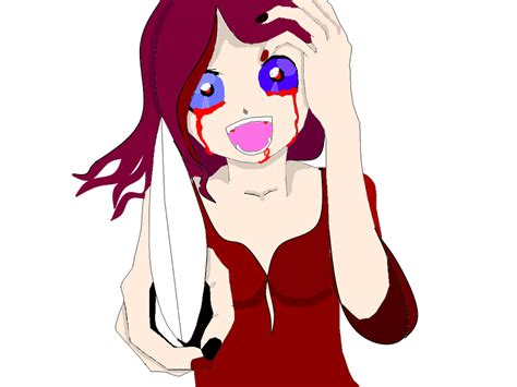 Anime Girl With A Knife By Naruko3uzumaki On Deviantart
