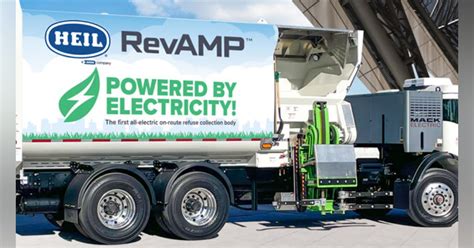Heil Introduces Revamp Electric Refuse Collection Body Trailer Body