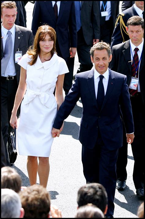 Photo Nicolas Sarkozy Et Carla Bruni Au Défilé Militaire Du 14 Juillet Sur Les Champs Elysées