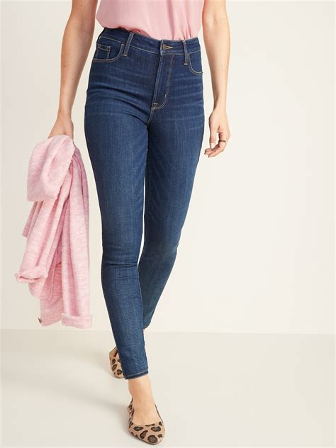 High Waisted Rockstar Super Skinny Jeans For Women Old Navy