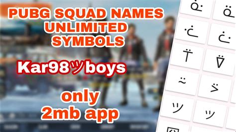 Pubg Mobile Name Font Style I Collected Only The Best Pubg Fonts