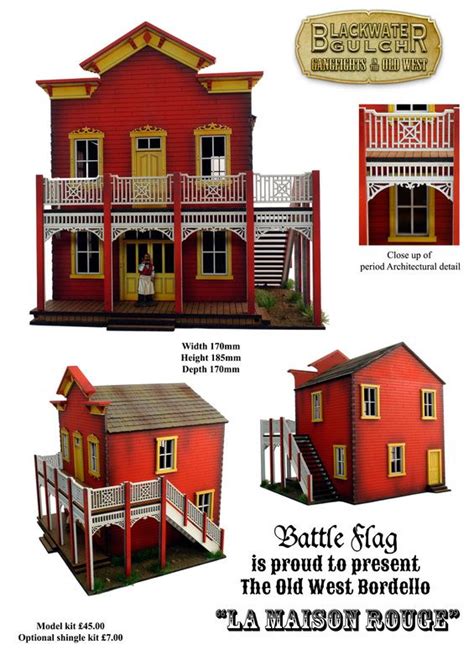 From Wyrdtactics2nded Page Building For Malifaux Western Saloon