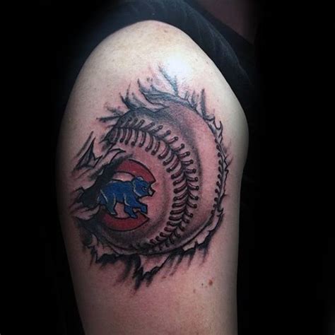 599 x 599 jpeg 34 кб. 80 Chicago Cubs Tattoo Designs For Men - Baseball Ideas