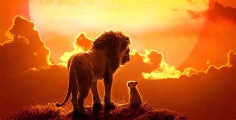 Le Roi Lion Mufasa Présente La Terre Des Lions à Simba Dans Un Extrait