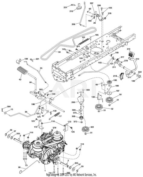 Ariens 936085 960460063 01 46 Automatic Tractor Parts Diagram For Drive