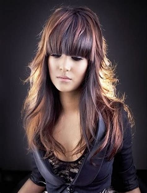 Charming Style 38 Haircuts With Long Bangs For Round Faces